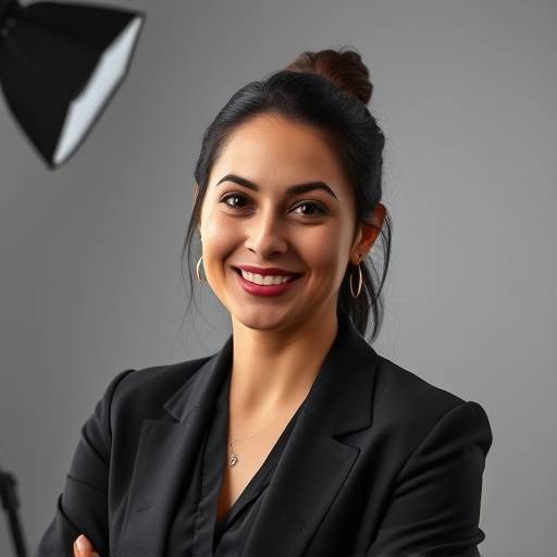 Portrait d'Elodie Garcia, Chef de Projet chez Studio Lumière.
