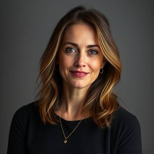 Portrait de Camille Dubois, Directrice de la Création chez Studio Lumière.